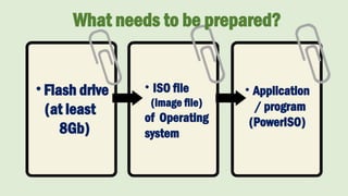 CREATING BOOTABLE FLASHDRIVE TLE GRADE 9_NEW.pptx