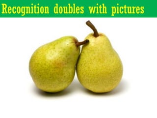 Recognition doubles with pictures
 