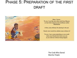 PHASE 5: PREPARATION OF THE FIRST
DRAFT
The Crab Who Dared
Marsha Trepte
 