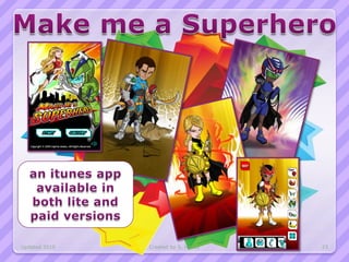 Updated 2010   Created by S. Hendy   23
 