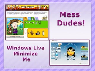 Updated 2010   Created by S. Hendy   27
 