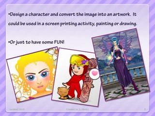 •




Updated 2010   Created by S. Hendy   9
 