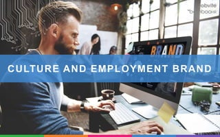 Of job seekers
consider an employer’s
brand before even
applying for a job
75%
 