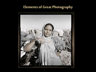 Elements of Great Photography
 