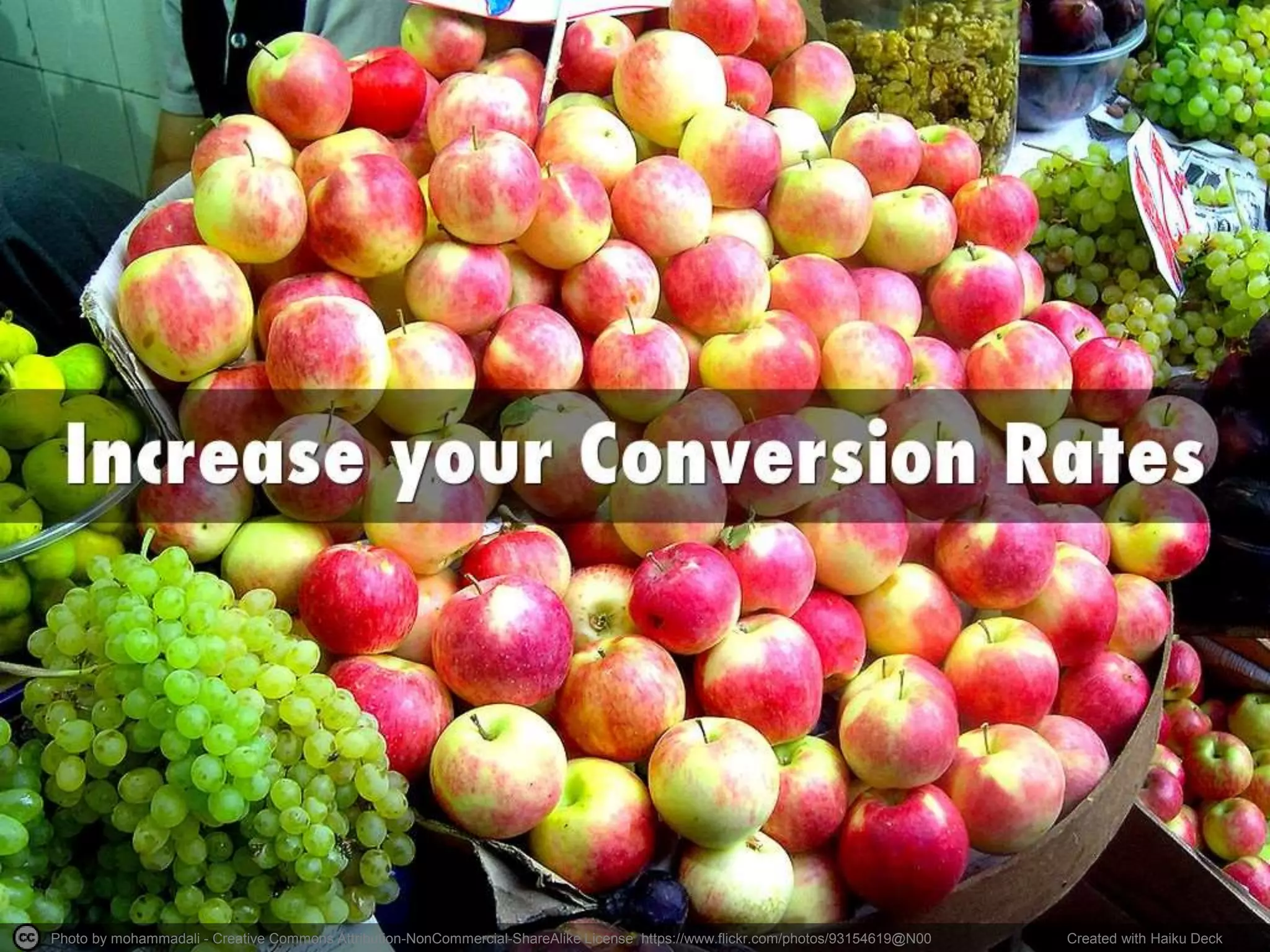 Photo by mohammadali - Creative Commons Attribution-NonCommercial-ShareAlike License https://www.flickr.com/photos/93154619@N00 Created with Haiku Deck
 