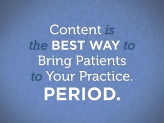 Creating Content that Matters