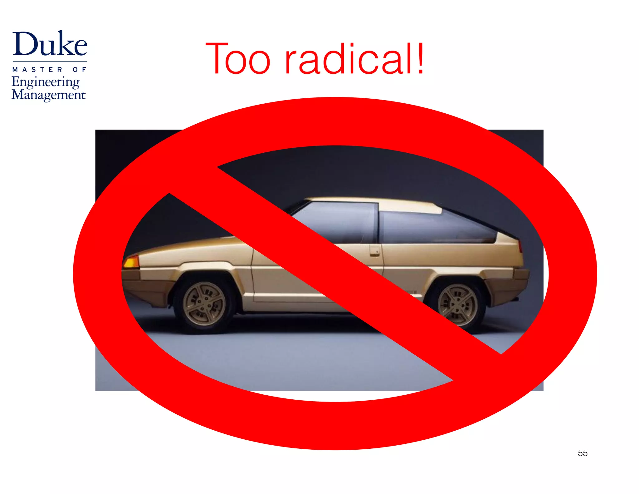Too radical!
55
 