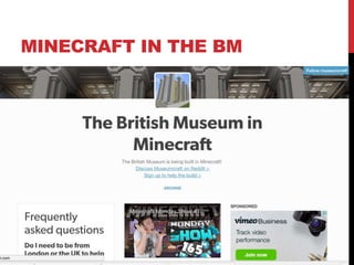 MINECRAFT IN THE BM
 