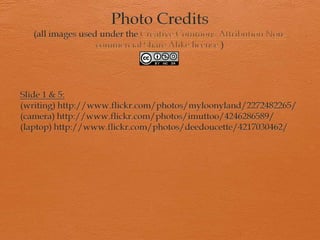 Creating digital stories - the process