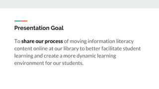 Creating Dynamic Learning Environments | PPTX