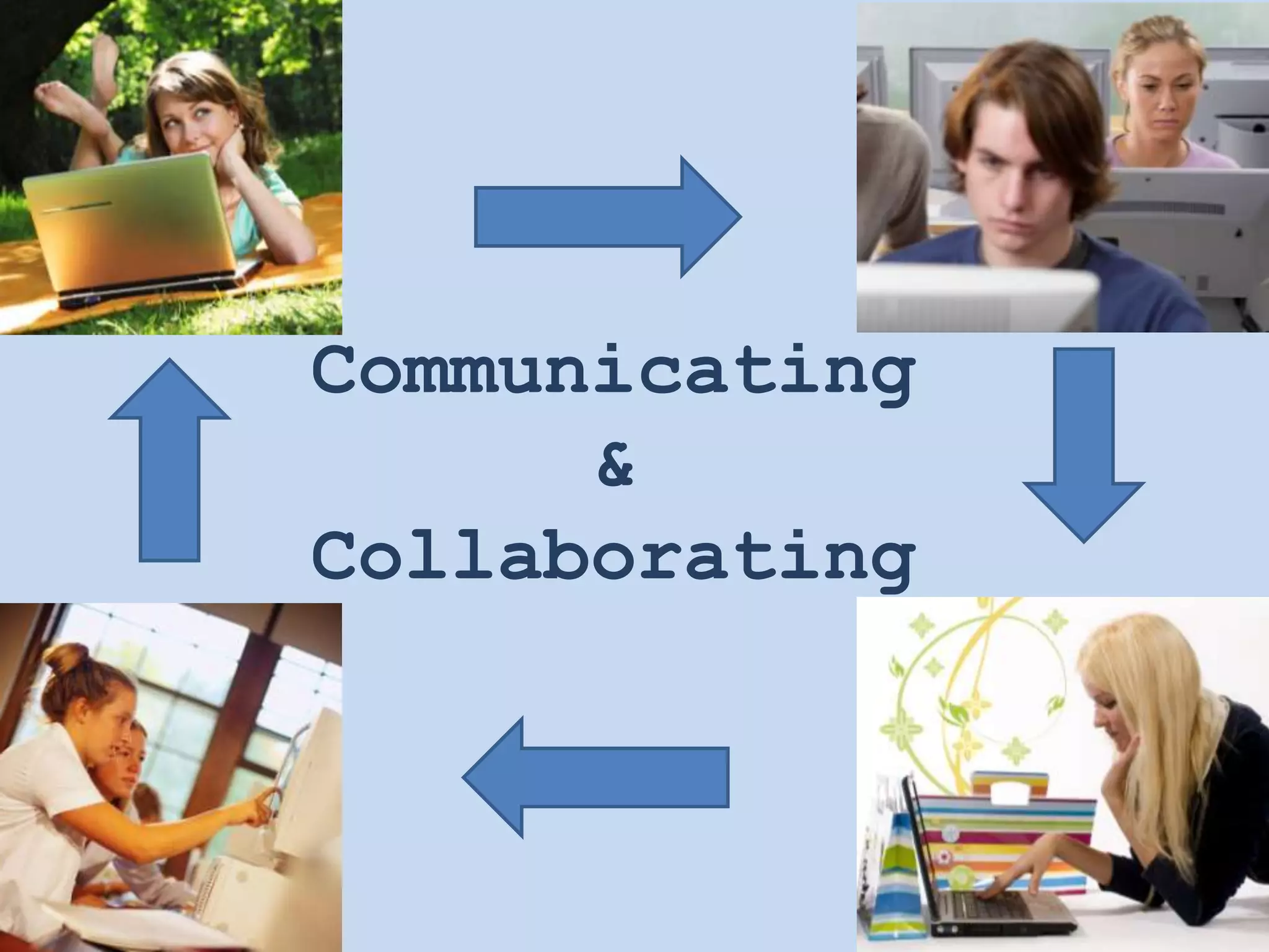 Communicating
      &
Collaborating
 