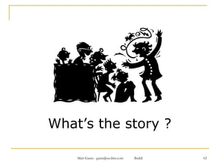 What’s the story ? 