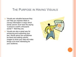 Creating Effective Visuals