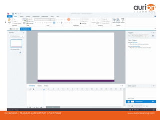 www.aurionlearning.comE-LEARNING | TRAINING AND SUPPORT | PLATFORMS
• <
 
