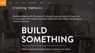 Creating emphasis | PPTX