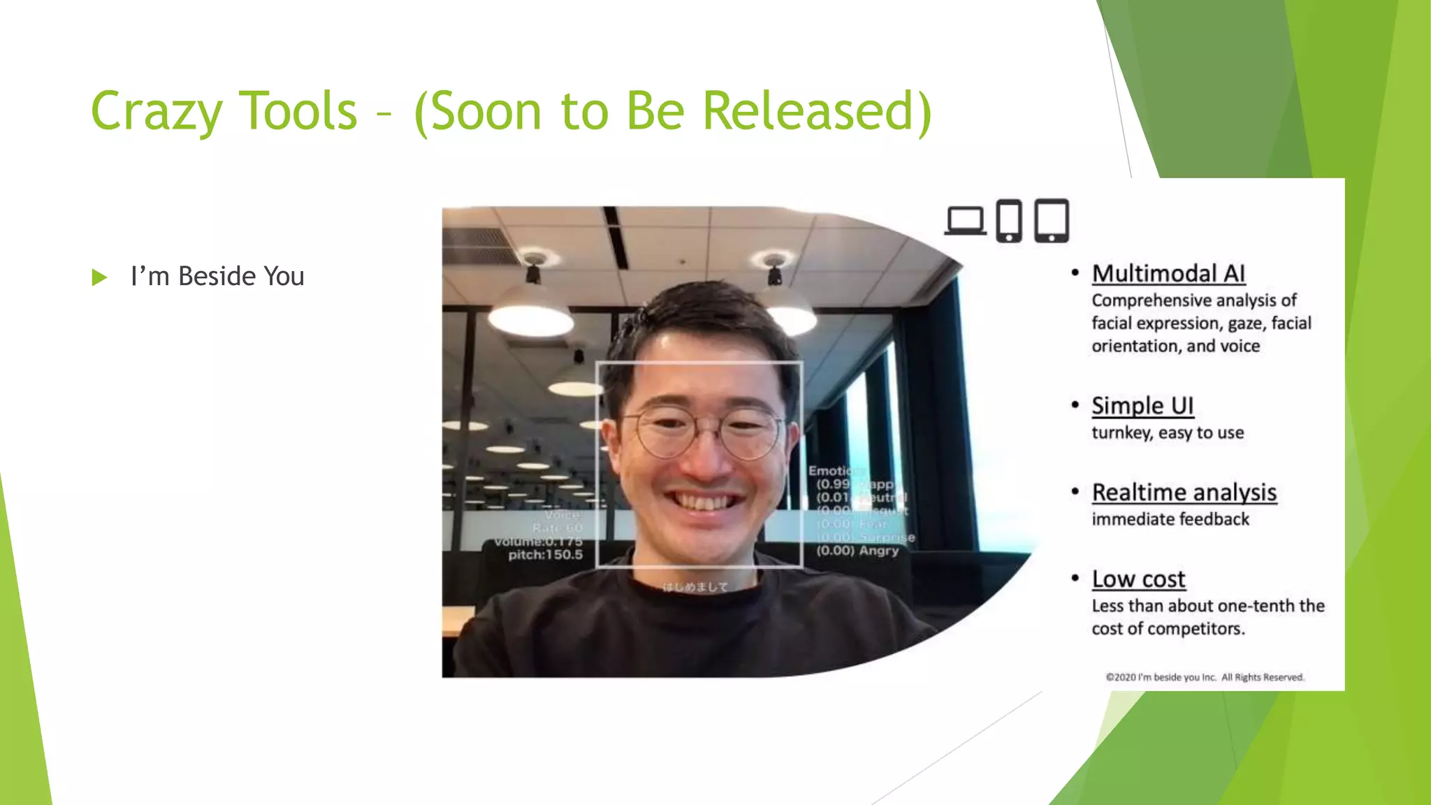 Crazy Tools – (Soon to Be Released)
 I’m Beside You
 