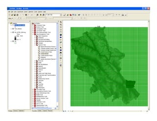 Creating fishnet using_arc_gis