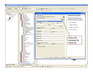 Select the 
template for 
template for
reference 
 