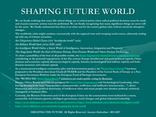 BUILDING TOMORROW’S CHINABUILDING TOMORROW’S CHINA
• http://www.slideshare.net/ashabook/smart-china
• http://www.slideshare.net/ashabook/china-smart-eco-power
• http://eu-smartcities.eu/blog/smart-silk-road-eu-china-international-project
• http://www.slideshare.net/ashabook/russia-and-great-silk-road
• http://www.slideshare.net/ashabook/westeast-innovation-corridors
• http://eu-smartcities.eu/blog/smart-silk-road-eu-china-international-project
• http://www.slideshare.net/ashabook/smart-silk-road
• SMART World: http://www.worldxxi.com/SMART World: http://www.worldxxi.com/
CREATING THE FUTURE All Rights
Reserved Azamat Abdoullaev 2013-2017
 