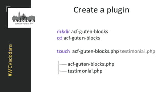 Creating Gutenberg Blocks With ACF | PPTX