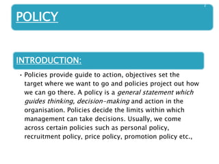 Creating human resources policy and procedures | PPTX