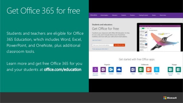 Creating Inclusive Classrooms With Office 365 Education