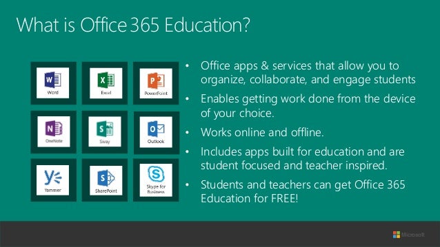 office 365 education