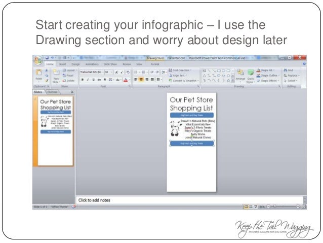 how to make an infographic in powerpoint