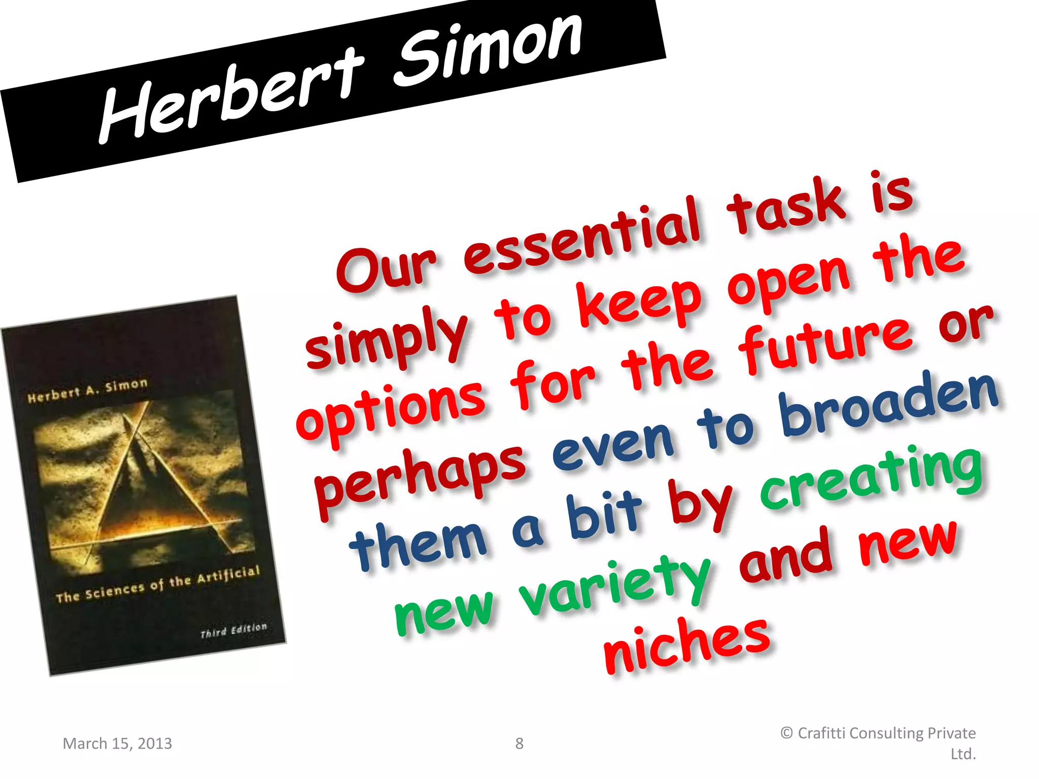 © Crafitti Consulting Private
March 15, 2013   8
                                               Ltd.
 