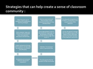 Creating Learning Environment | PPT