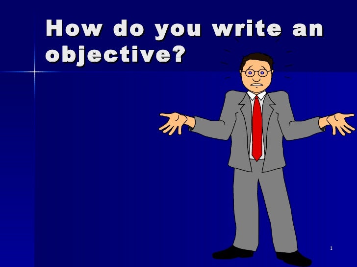Writing Lesson Objectives