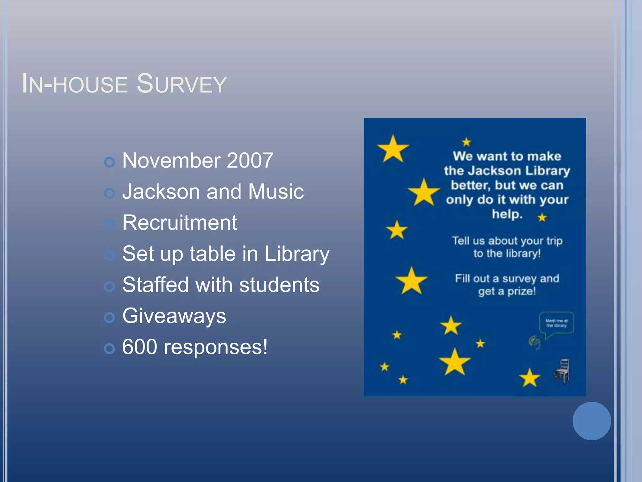 Wireless – highly used, but need space in 	which to use