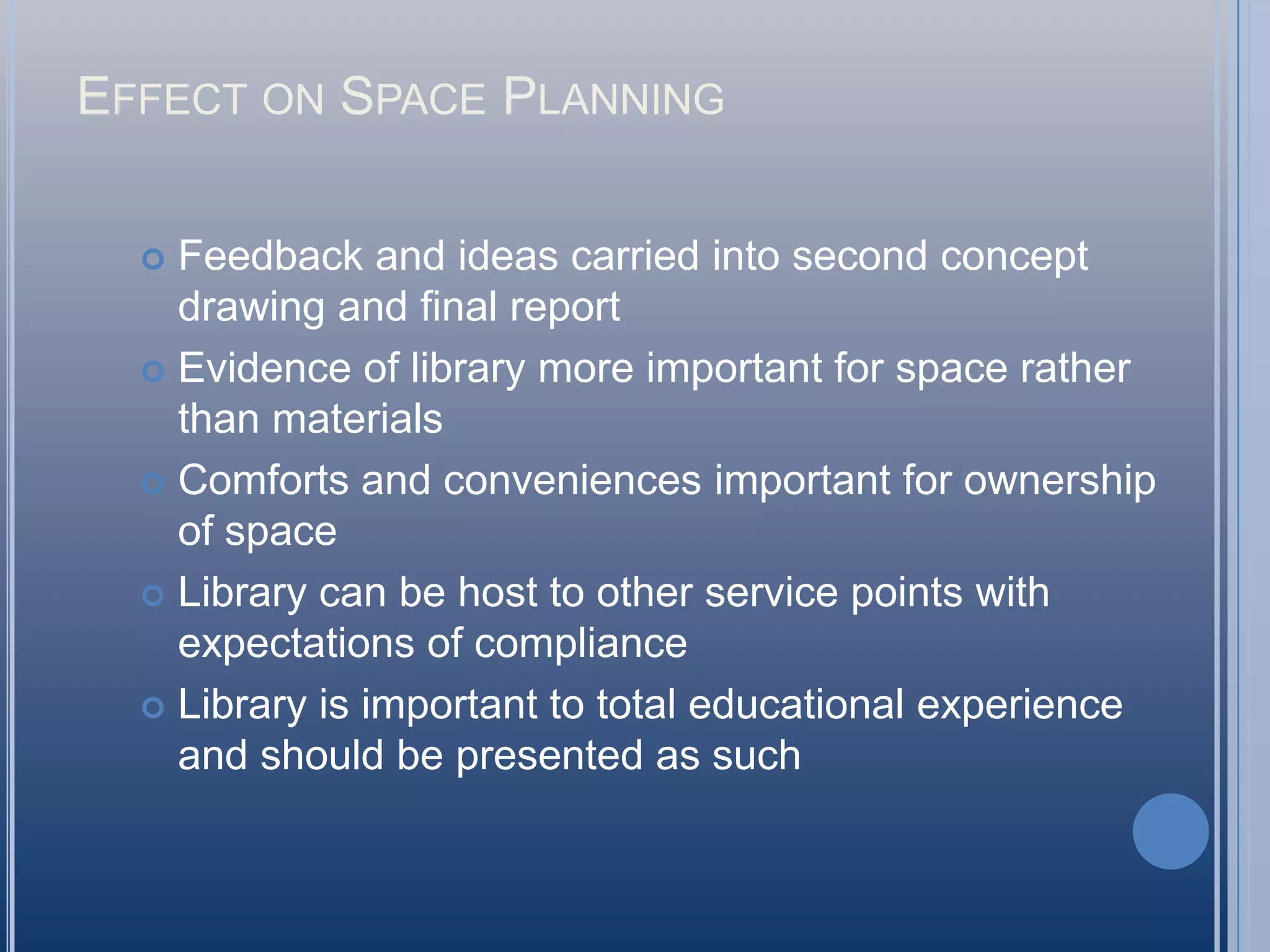 Assessment Methods – Interviews (IND)Least time-efficient and usually most costlyInterviewer should be practiced and skilledInterviewee selection must be broad to represent all points of viewShould consider sampling modelsProvides personal communication opportunities:More detailsMore free associationProblems or issues can be explored in depthAllows for examples, anecdotes, stories, illustration of issues
