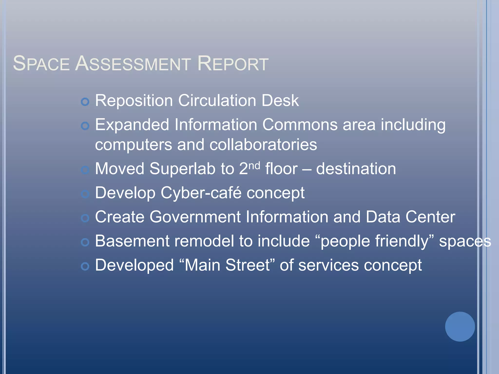 Other MethodsSandboxing – test concepts prior to large scale commitmentDesign charettes – stakeholders allowed to actually create designOutside experts – seek input from specialized expertiseClose-ended vs. open-ended questions