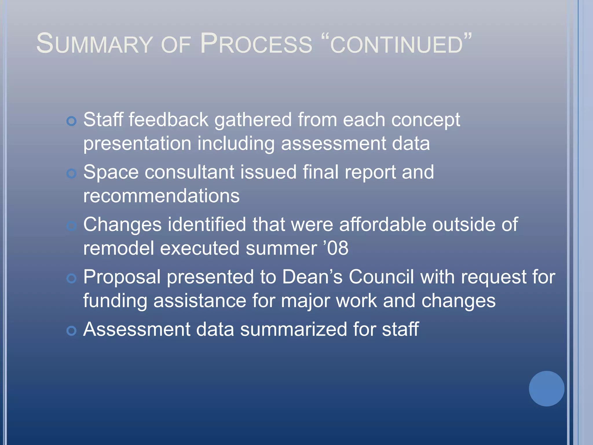 Delphi StudyTechnique premise is that experts have the best idea of future pathwaysValidity of study is based on expertise of participantsQuestions/responses are adjusted until participants reach consensus or determined it can’t beNot a precise analytical techniqueIs helpful with problems or issues that aren’t data driven