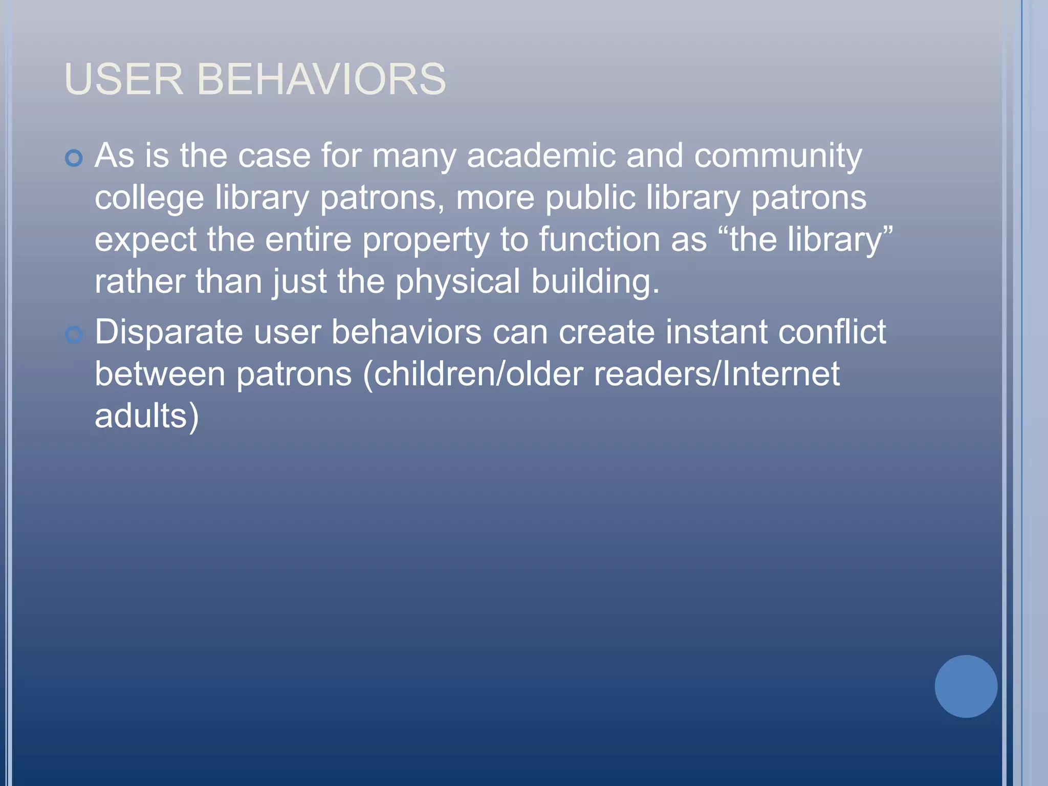 Summary of ProcessSpace needs and problems identifiedSpace consultant hiredSurvey of student space needs conductedObservation studies of behavioral related traits conductedFocus group activity conducted with space consultant’s first concept drawingSpace consultant’s revised second drawing compared to assessment data