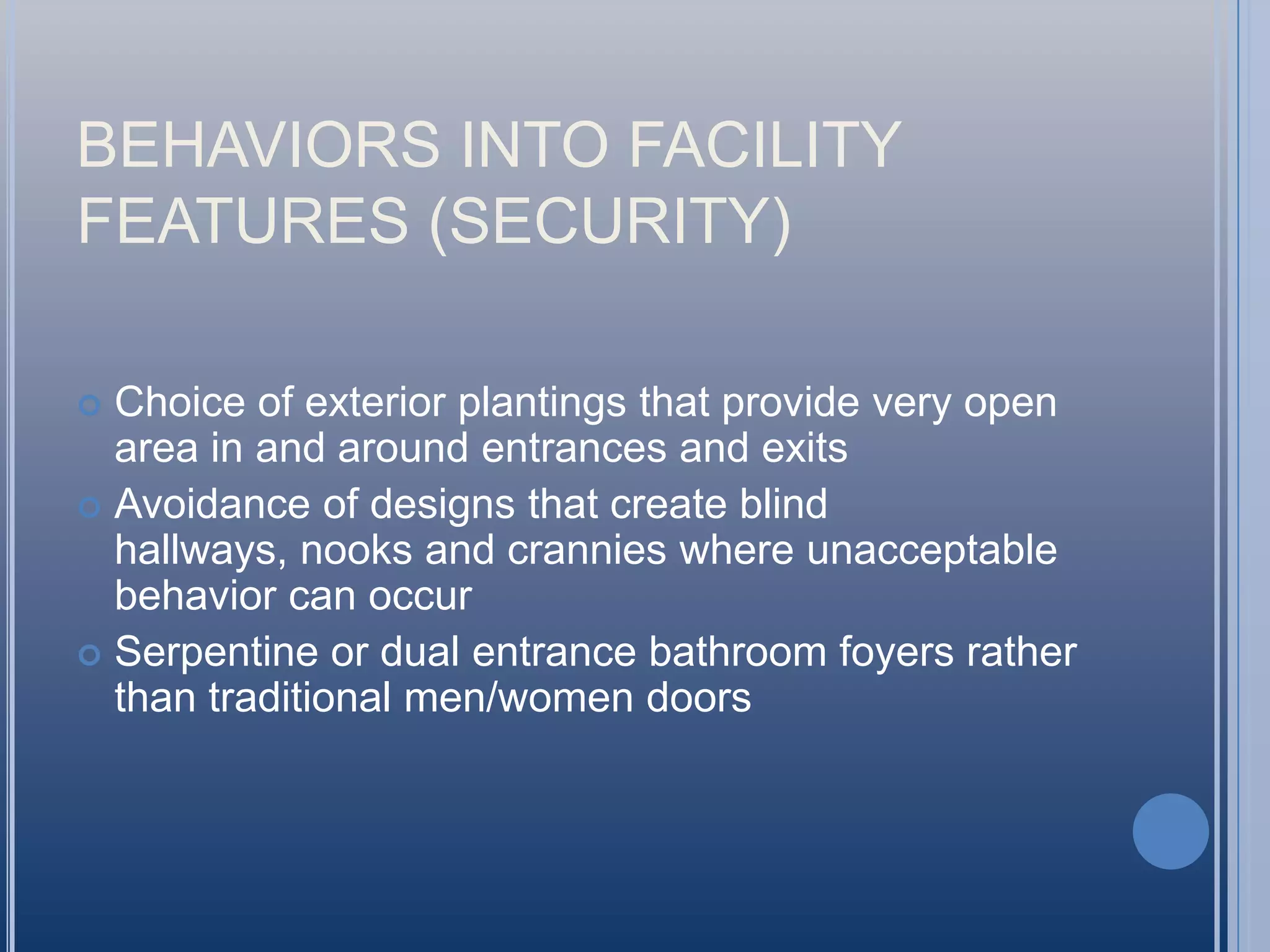 PARADIGM SHIFT IN SPACE PLANNING	Sq. ft. per capita ratios no longer provide accurate internal guidance or desired political pressure.  	Example of old calculation:		Ratio:  		1 sq. ft. per capita		Population:		250,000		Library Space:	250,000 sq. ft.	This type of measurement as a rationale for construction has lost its power with political leaders because of economics.