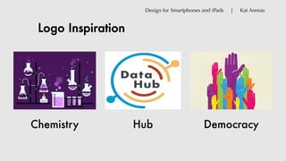 Logo Inspiration
Design for Smartphones and iPads | Kat Arenas
Chemistry Hub Democracy
 