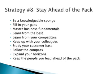 Make every position count