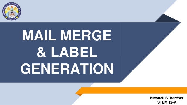 creating mail merge mail merge powerpoint