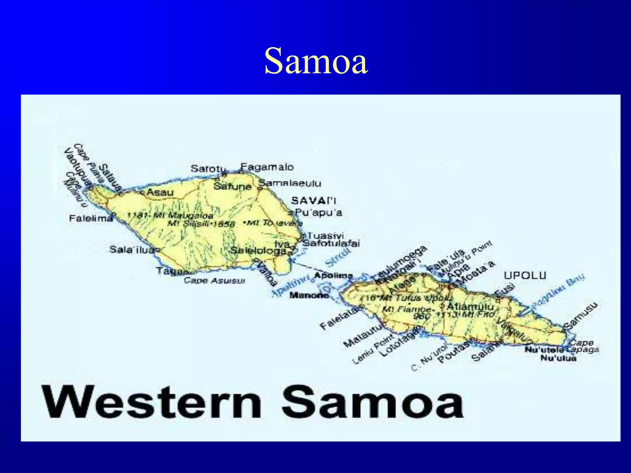 Samoa
 