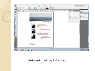 And ended up with my final product.