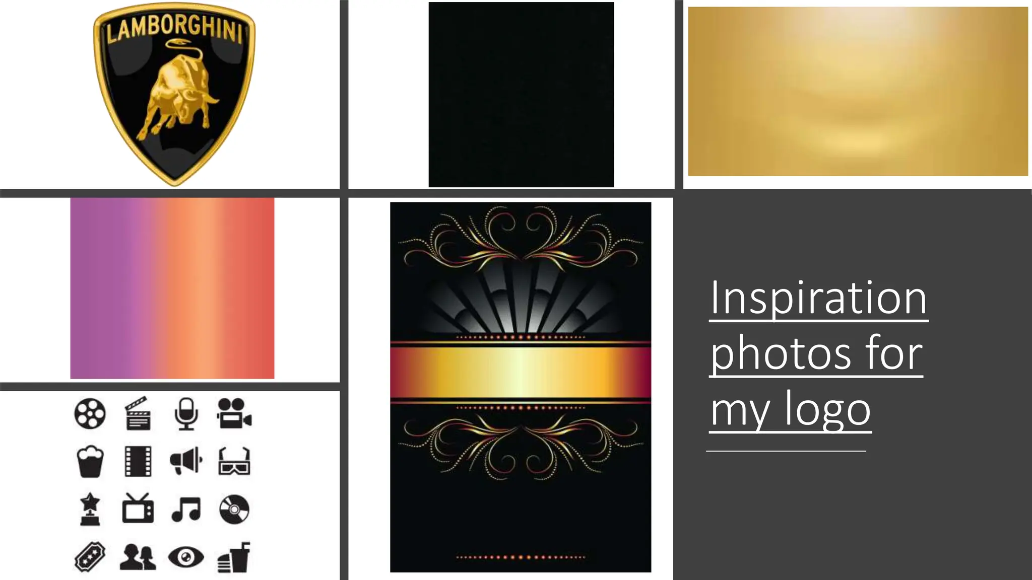 Inspiration
photos for
my logo
 