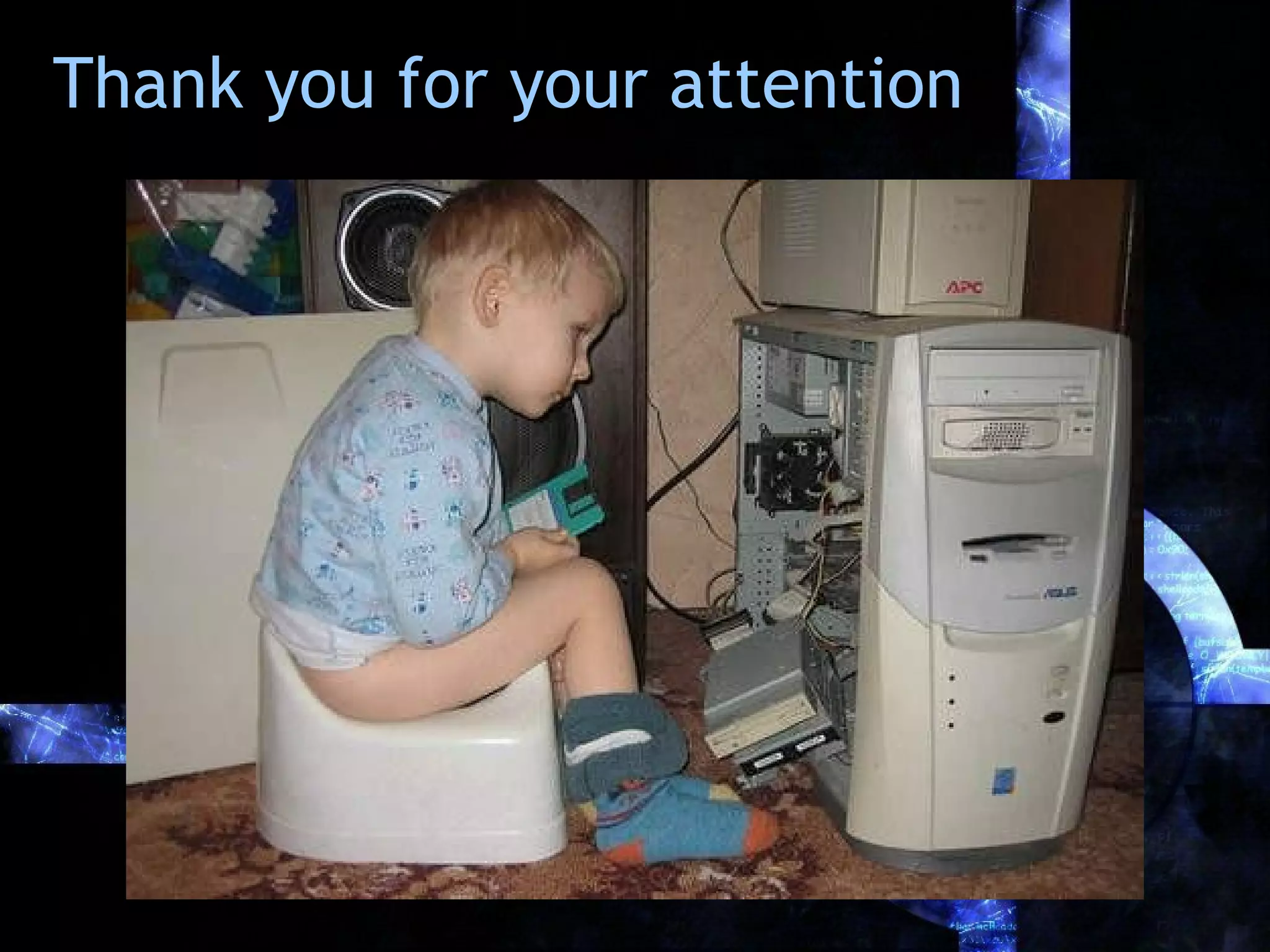 Thank you for your attention
 