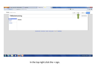 In the top right click the + sign.
 