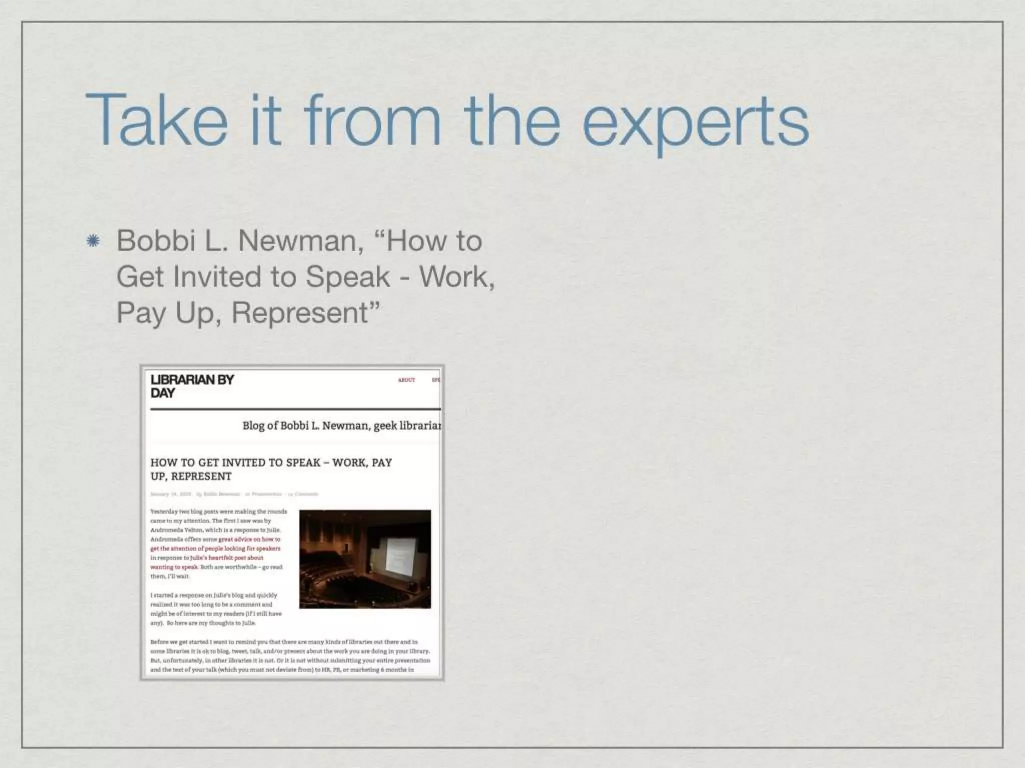 Creating Opportunities Through (Purposeful) Self-Promotion