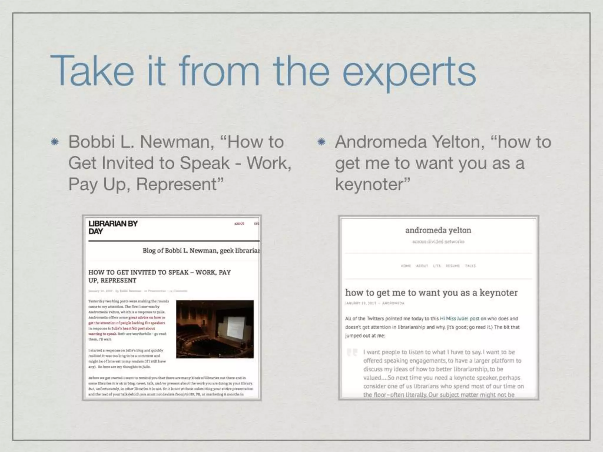 Creating Opportunities Through (Purposeful) Self-Promotion