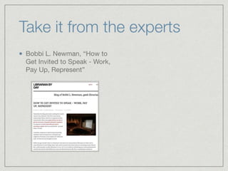 Creating Opportunities Through (Purposeful) Self-Promotion