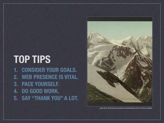 Creating Opportunities Through (Purposeful) Self-Promotion