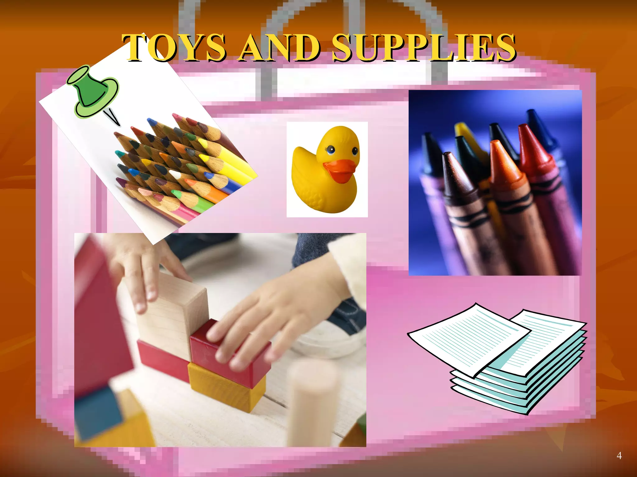 TOYS AND SUPPLIES 